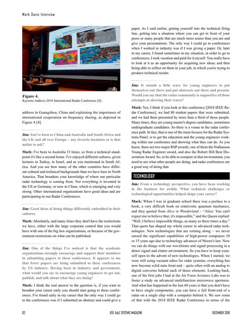IEEE航空航天与电子系统杂志 2018年12月 (英文期刊)