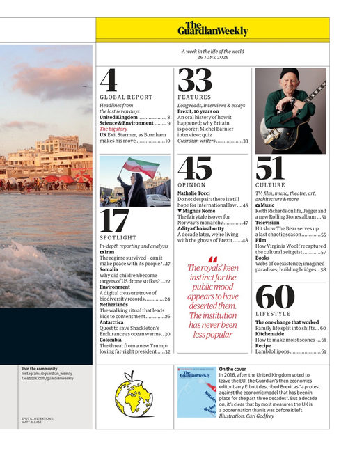 卫报周刊 2026年6月26日 (英文期刊)