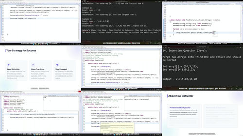 Java 8 Stream与LeetCode算法面试速成课 (英文课程中文字幕)