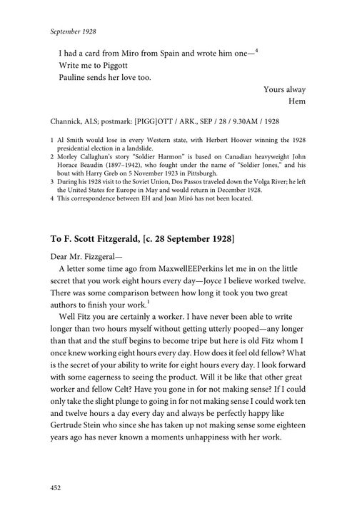 欧内斯特·海明威书信集 第三卷:1926-1929 (英文电子书)