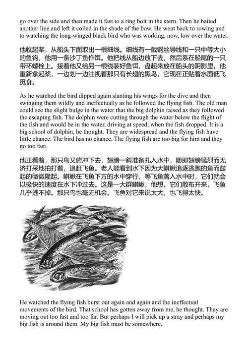 老人与海 欧内斯特·海明威 (中英对照电子书)