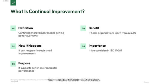 ISO 14001环境管理意识证书课程 (英文课程中文字幕)