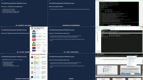 Linux启动故障诊断与恢复实战 (英文课程中文字幕)