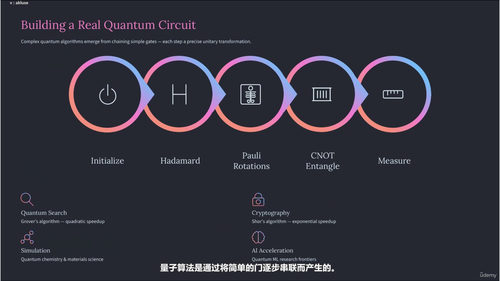 量子计算与人工智能实战训练营 (英文课程中文字幕)