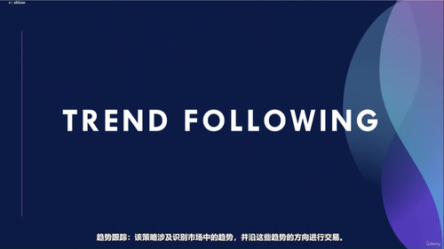初学者交易课程 (英文课程中文字幕)
