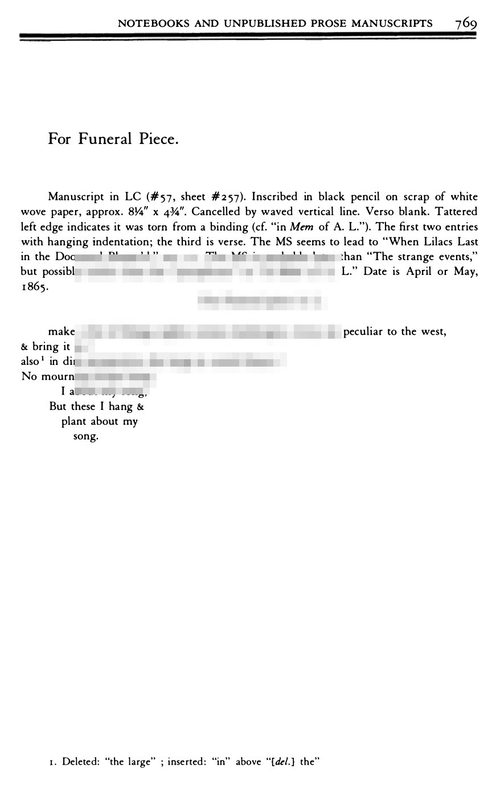 惠特曼笔记与未刊散文手稿 华尔特·惠特曼 (英文电子书)