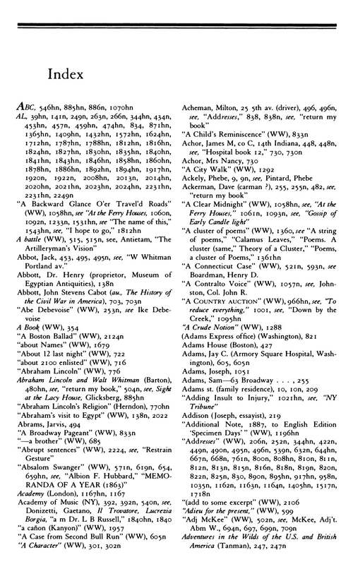惠特曼笔记与未刊散文手稿 第六卷 沃尔特·惠特曼 (英文电子书)