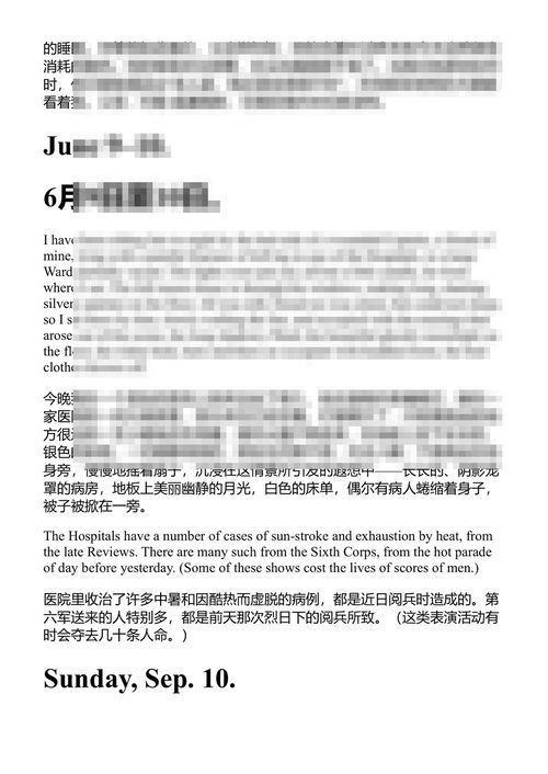 战时备忘录 沃尔特·惠特曼 (中英对照电子书)