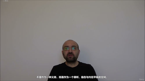 正念：重新发现临在、平静与平衡 (英文课程中文字幕)