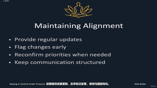 压力下保持掌控 (英文课程中文字幕)