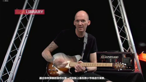 黑乌鸦乐队经典吉他教学 (英文课程中文字幕)