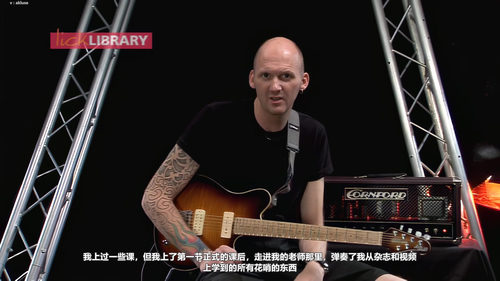 黑乌鸦乐队经典吉他教学 (英文课程中文字幕)