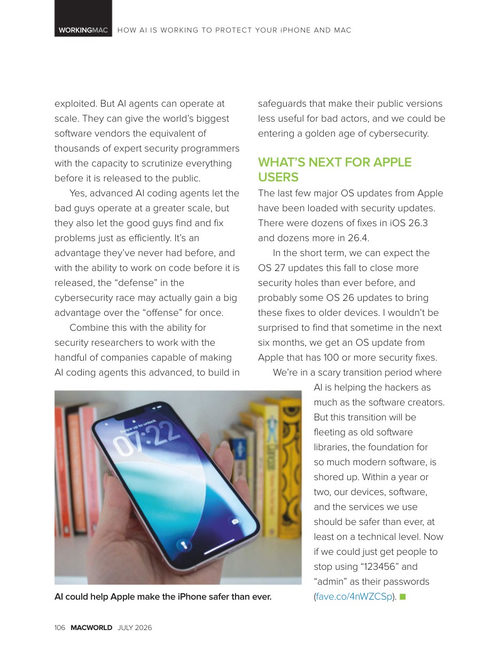 Macworld 2026年7月 (英文期刊)