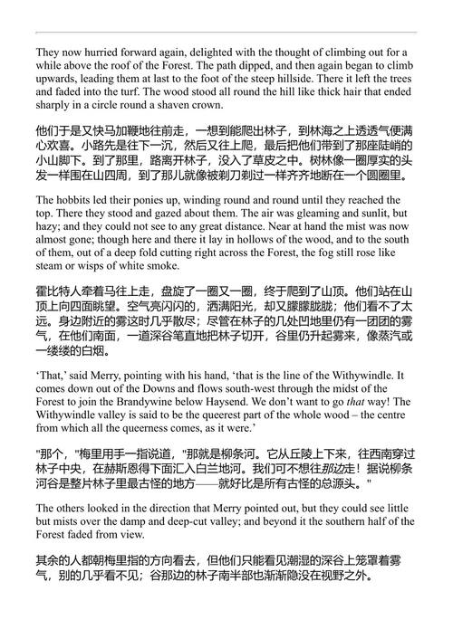 魔戒现身 J.R.R. 托尔金 (中英对照电子书)