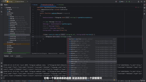 Telegram小程序开发：用Laravel构建全栈应用 (英文课程中文字幕)