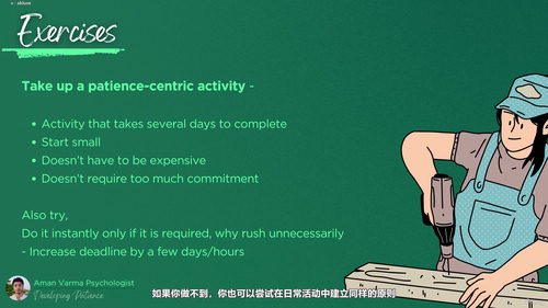 耐心养成系统——战胜烦躁与沮丧 (英文课程中文字幕)