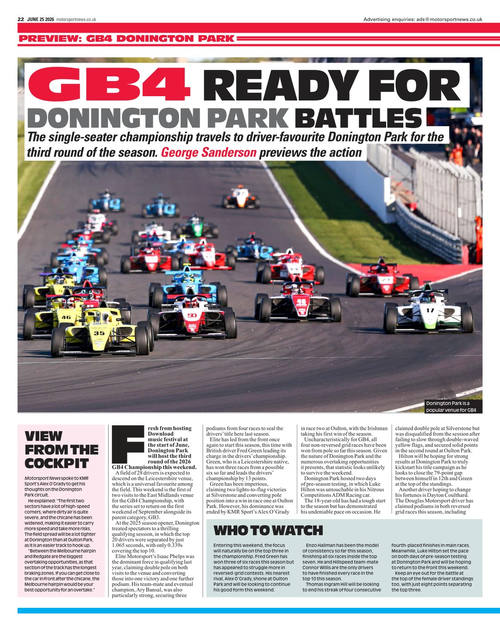 英国赛车新闻 2026年6月25日刊 (英文期刊)