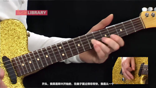 经典摇滚吉他入门:从《My Sharona》开始 (英文课程中文字幕)