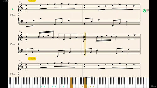 D大调卡农钢琴入门:灵魂钢琴曲教程 (英文课程中文字幕)
