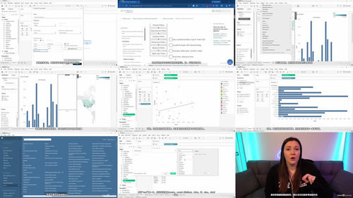 Tableau Desktop基础认证备考指南 (英文课程中文字幕)