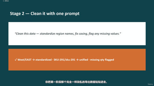 AI时代业务分析师实战进阶 (英文课程中文字幕)