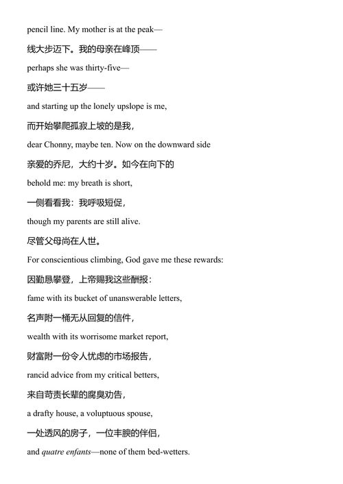 中点 约翰·厄普代克 (中英对照电子书)
