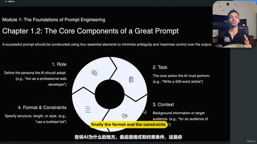 三十分钟提示工程实战课：让AI真正听懂你的需求 (英文课程中文字幕)