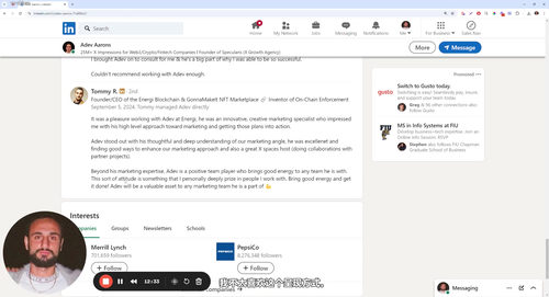 LinkedIn客户获取实验室：私信策略与成交心法 (英文课程中文字幕)
