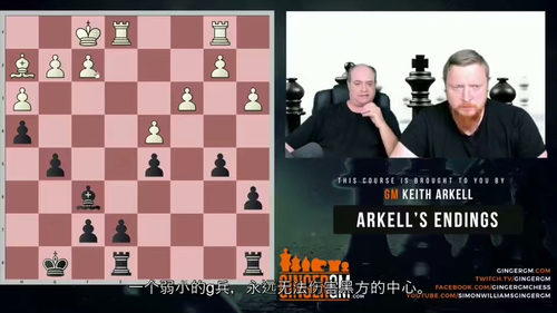 棋局终章:凯斯·阿克尔实战残局精解 (中文字幕英文视频教程)