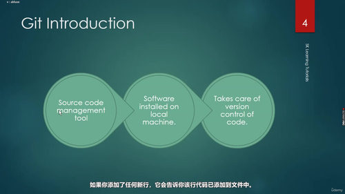 Git与GitHub实战入门：从零开始掌握版本控制 (英文课程中文字幕)
