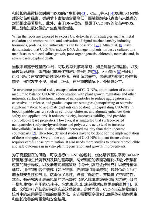探索纳米技术促进体外植物改良：植物组织培养系统中的纳米颗粒 阿扎马尔·胡森, 马努·潘特 (中英对照电子书)
