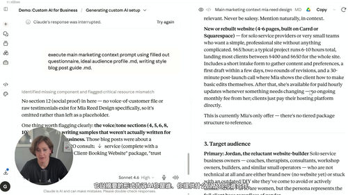 定制AI营销：让AI真正读懂你的业务 (英文课程中文字幕)