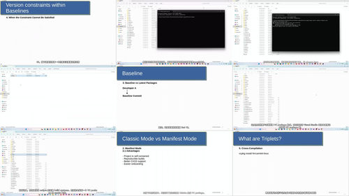 掌握vcpkg：微软C与C++包管理器完全指南 (英文课程中文字幕)