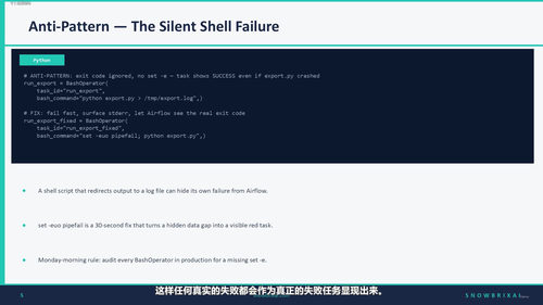 精通Airflow：从原理到Snowflake与Databricks编排实战 (英文课程中文字幕)