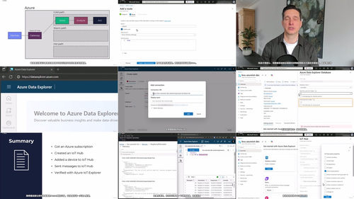 Azure 物联网实战:设备数据转化为洞察与行动 (英文课程中文字幕)