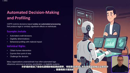 GDPR从入门到精通：快速掌握核心基础教程 (英文课程中文字幕)