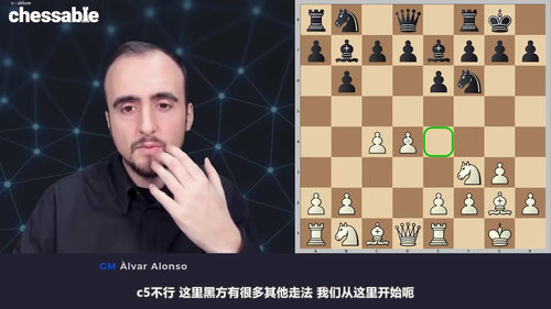 [中文配音]阿隆索的卡塔兰开局：阿尔瓦・阿隆索・罗塞尔大师精讲课程