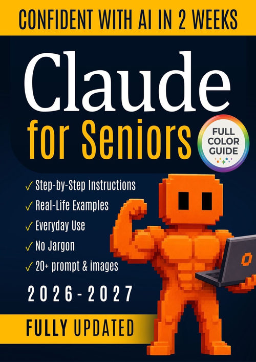 Claude AI老年人使用指南：从入门到独立生活的实用全彩教程 (中英对照电子书)