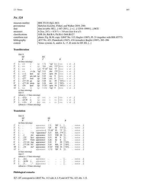 巴比伦数学天文学：行星表 马蒂厄·奥森德里弗 (英文电子书)