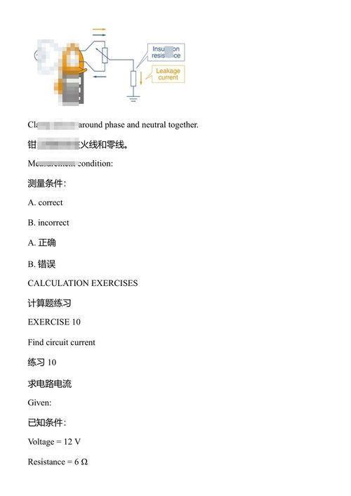 电气测量入门练习册 C.F.G. (中英对照电子书)