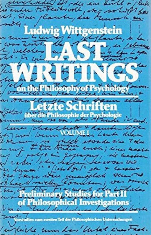 维特根斯坦心理学哲学遗稿·第一卷 路德维希·维特根斯坦 (英文电子书)