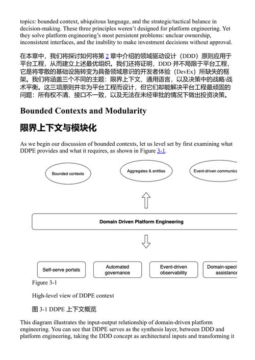领域驱动的平台工程 阿杰·钱克拉马特 & 伊蒙·瑞安 (中英对照电子书)