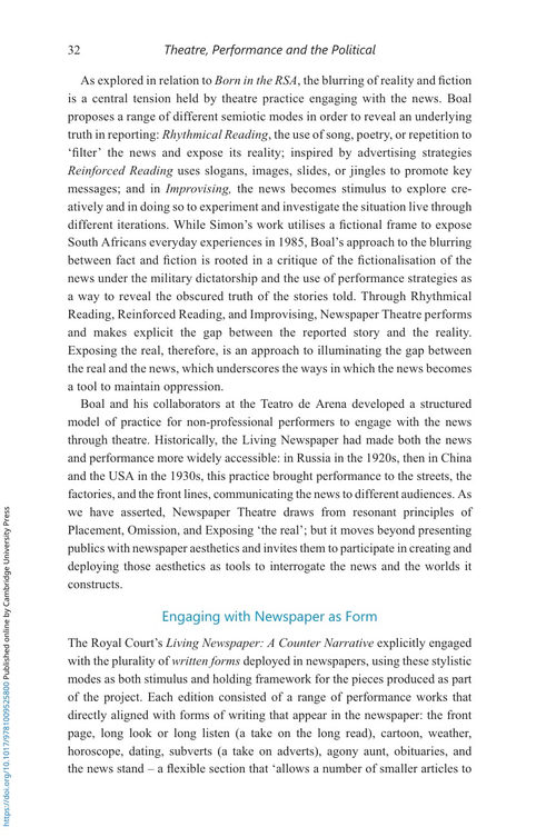 危机剧场与活报剧 莎拉·简·穆兰 莎拉·巴特利 (英文电子书)