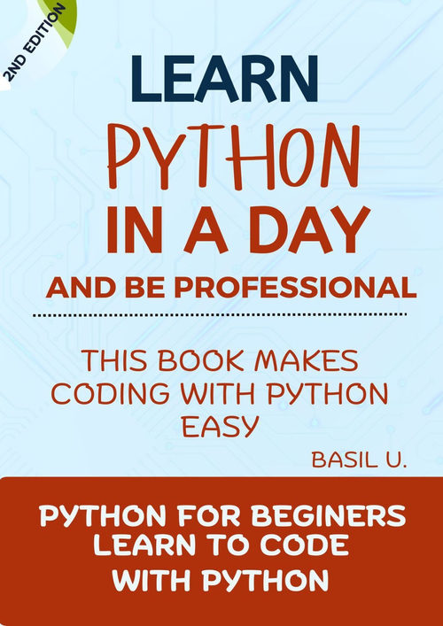 一天学会Python 巴西尔·U (中英对照电子书)