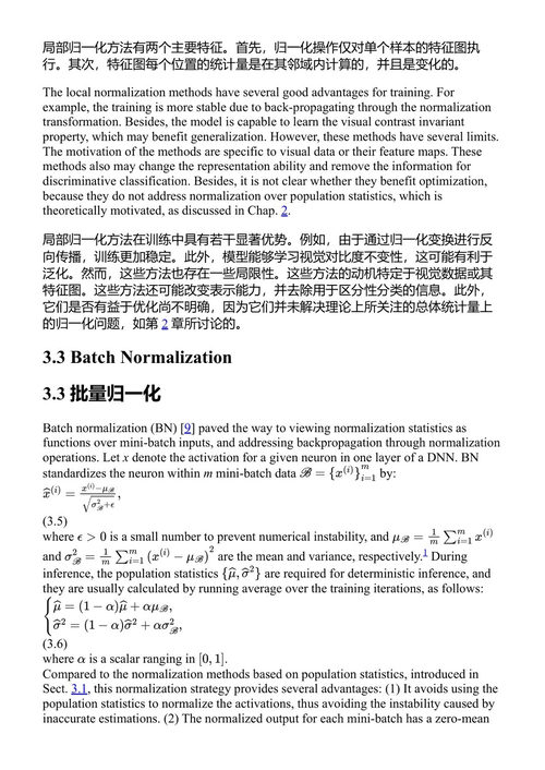 深度学习中的归一化技术 雷·黄 (中英对照电子书)