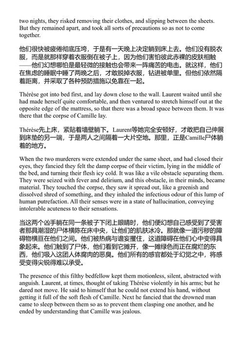 秘密 埃米尔·左拉 (中英对照电子书)