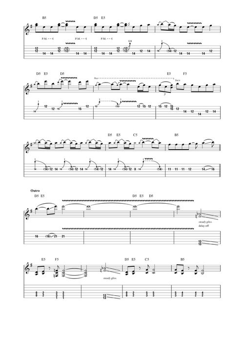 金属乐队 经典金曲吉他谱集 1983-1988 (中英对照电子书)