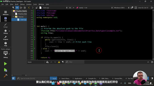 C++ 编程进阶之旅:从继承到文件处理的实战精通 (英文课程中文字幕)