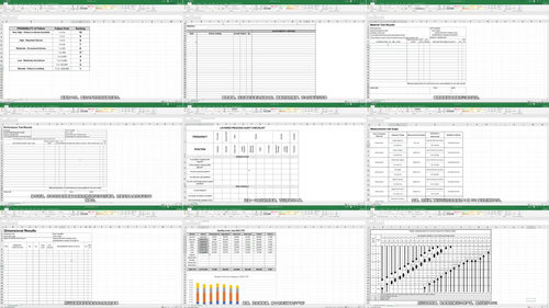 制造业质量专员必备 Excel 模板应用指南 (英文课程中文字幕)