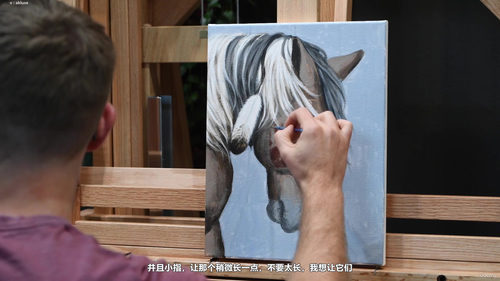 跟着詹姆斯・科温一步步学画骏马 (英文课程中文字幕)